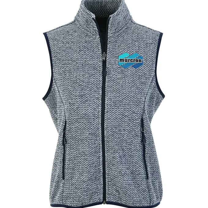 Jasper Jacquard Fleece Vest - Ladies'