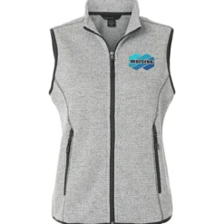 Jasper Jacquard Fleece Vest - Ladies'