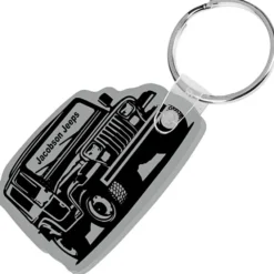 Jeep Soft Keychain - Opaque