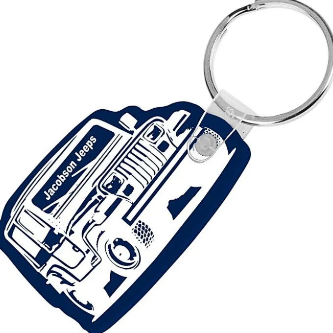 Jeep Soft Keychain - Opaque