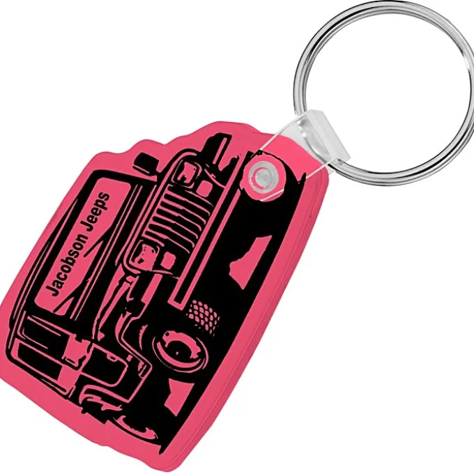 Jeep Soft Keychain - Translucent