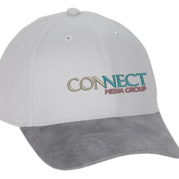 Jena Cotton Twill Suede Bill Cap