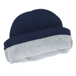 Jersey Lined Knit Cuff Beanie