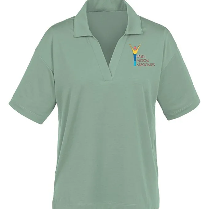 Jersey Stretch Polo - Ladies'