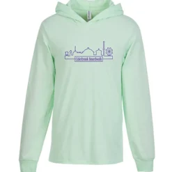 Jerzees Classics Cotton Long Sleeve Hooded T-Shirt - Screen