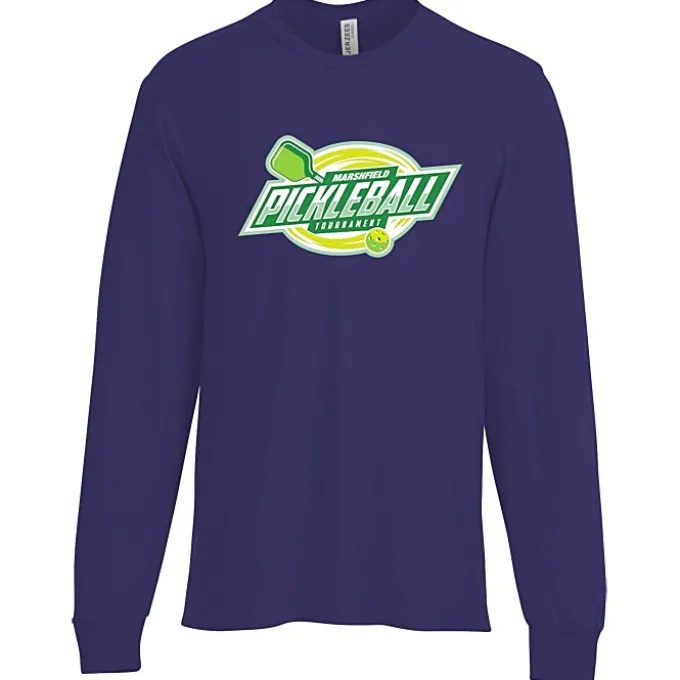 Jerzees Classics Cotton Long Sleeve T-Shirt - Full Color