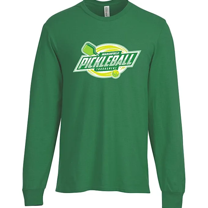 Jerzees Classics Cotton Long Sleeve T-Shirt - Full Color