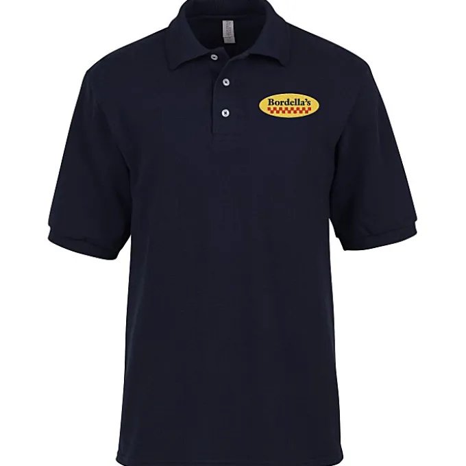 Jerzees Double Mesh Ringspun Cotton Polo - Men's - Embroidered