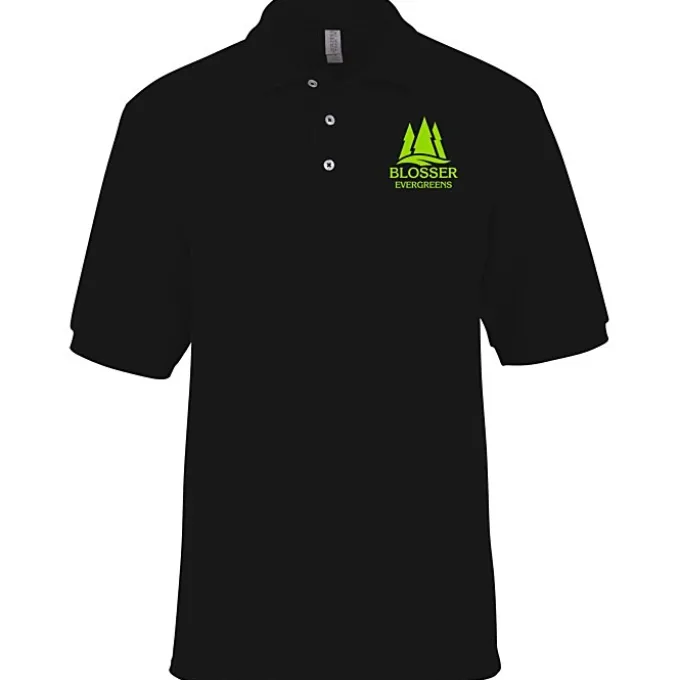 Jerzees Double Mesh Ringspun Cotton Polo - Men's - Screen