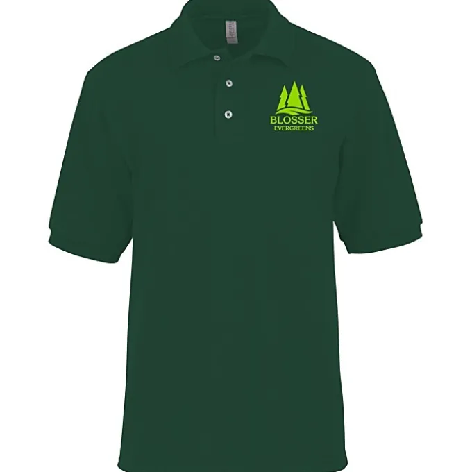 Jerzees Double Mesh Ringspun Cotton Polo - Men's - Screen