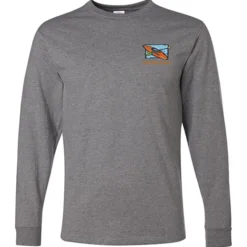 Jerzees Dri-Power 50/50 LS T-Shirt - Embroidered