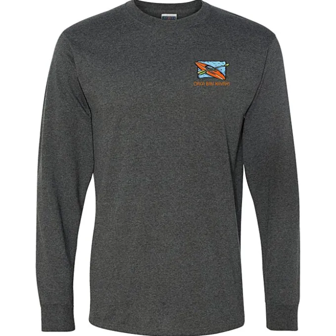 Jerzees Dri-Power 50/50 LS T-Shirt - Embroidered