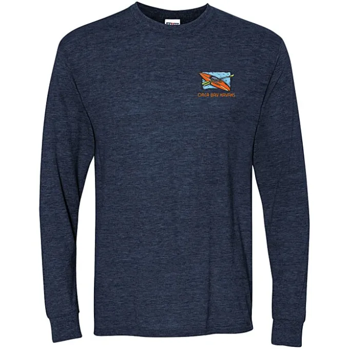 Jerzees Dri-Power 50/50 LS T-Shirt - Embroidered
