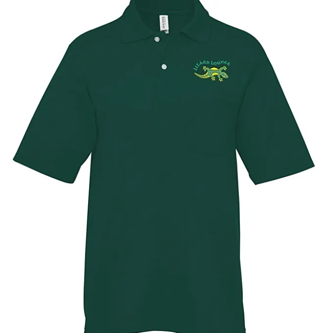 Jerzees Dri-Power Pocket Polo - Embroidered