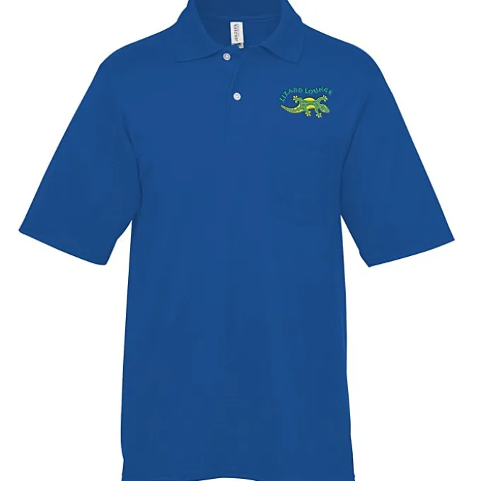 Jerzees Dri-Power Pocket Polo - Embroidered