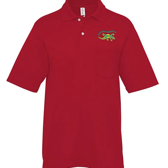 Jerzees Dri-Power Pocket Polo - Embroidered