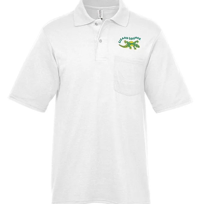 Jerzees Dri-Power Pocket Polo - Embroidered