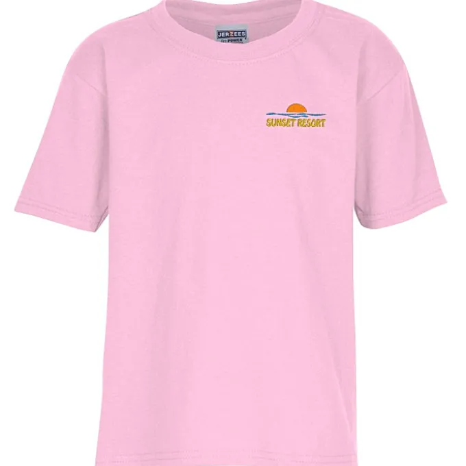 Jerzees Dri-Power 50/50 T-Shirt - Youth - Embroidered