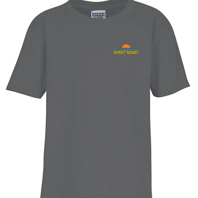 Jerzees Dri-Power 50/50 T-Shirt - Youth - Embroidered