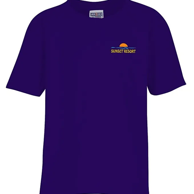 Jerzees Dri-Power 50/50 T-Shirt - Youth - Embroidered