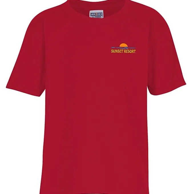 Jerzees Dri-Power 50/50 T-Shirt - Youth - Embroidered