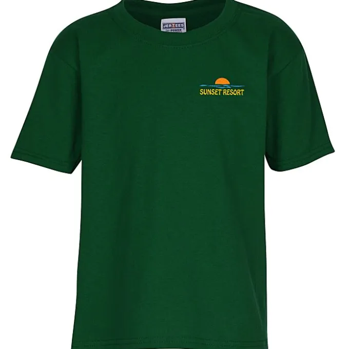 Jerzees Dri-Power 50/50 T-Shirt - Youth - Embroidered