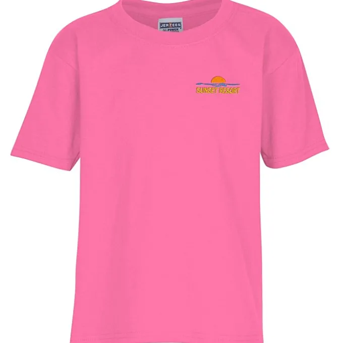 Jerzees Dri-Power 50/50 T-Shirt - Youth - Embroidered