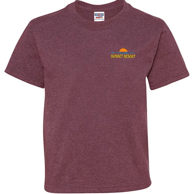 Jerzees Dri-Power 50/50 T-Shirt - Youth - Embroidered