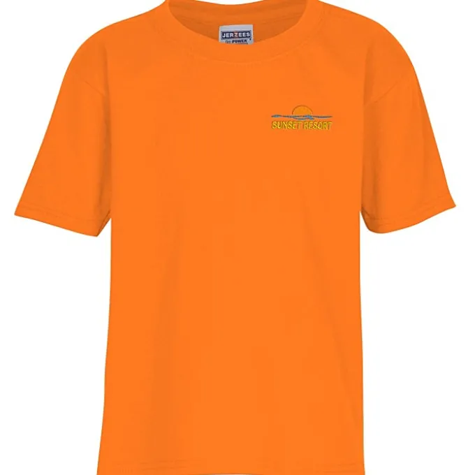 Jerzees Dri-Power 50/50 T-Shirt - Youth - Embroidered