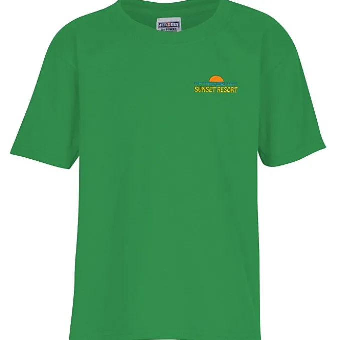 Jerzees Dri-Power 50/50 T-Shirt - Youth - Embroidered