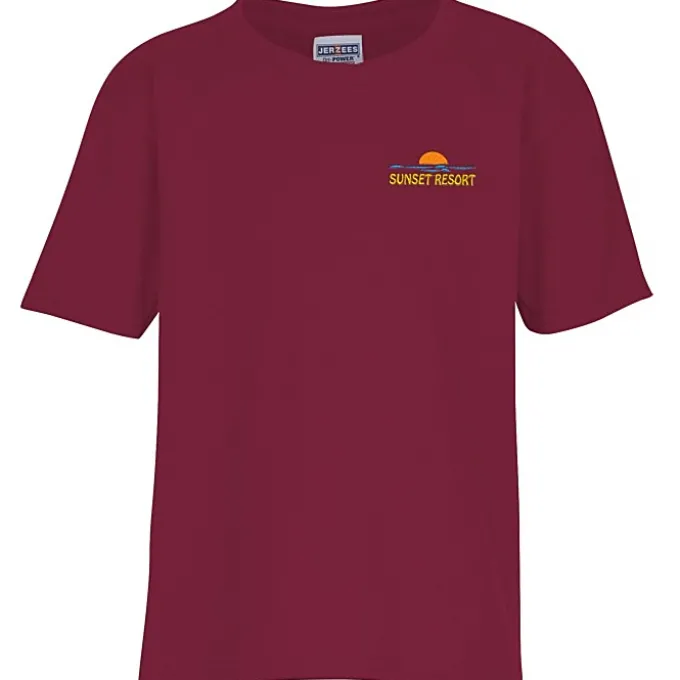 Jerzees Dri-Power 50/50 T-Shirt - Youth - Embroidered