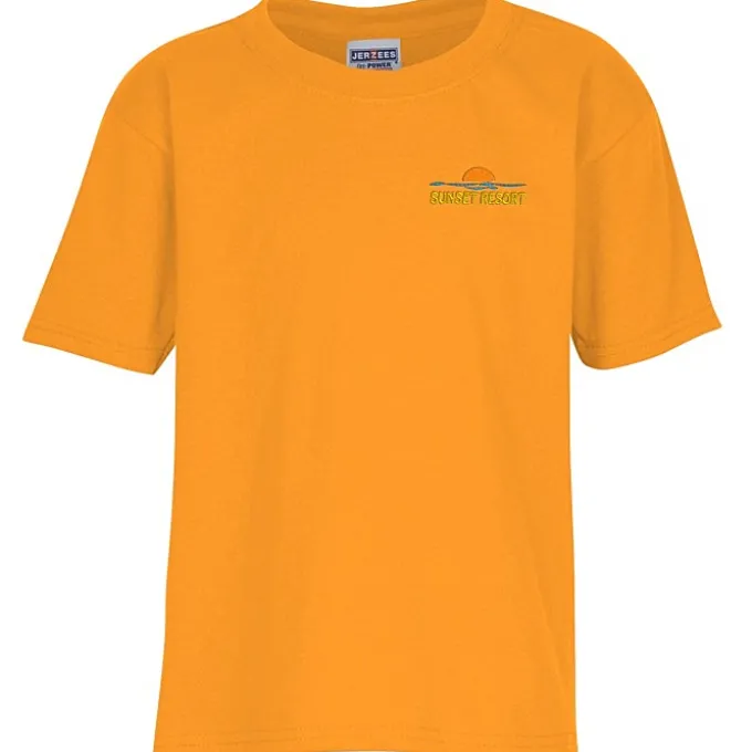 Jerzees Dri-Power 50/50 T-Shirt - Youth - Embroidered