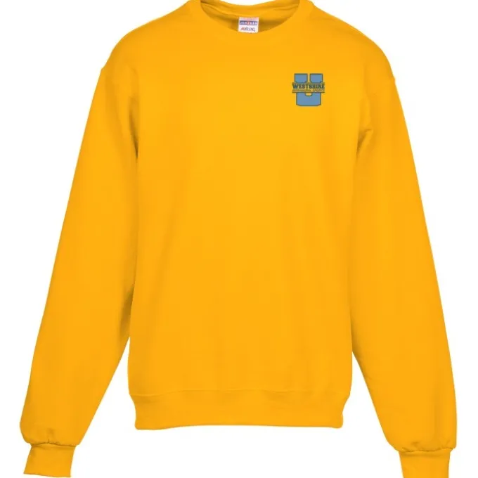 Jerzees NuBlend Crewneck Sweatshirt - Embroidered
