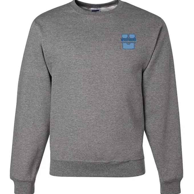 Jerzees NuBlend Crewneck Sweatshirt - Embroidered