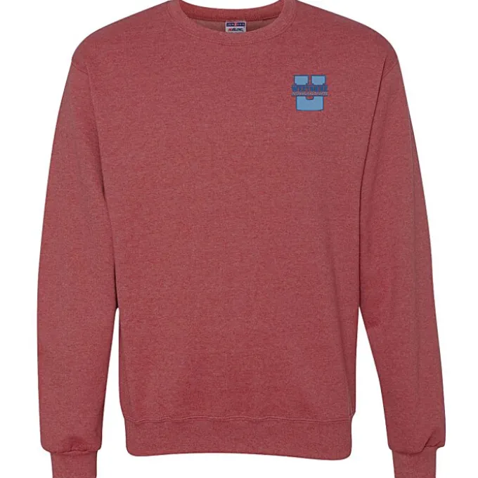 Jerzees NuBlend Crewneck Sweatshirt - Embroidered