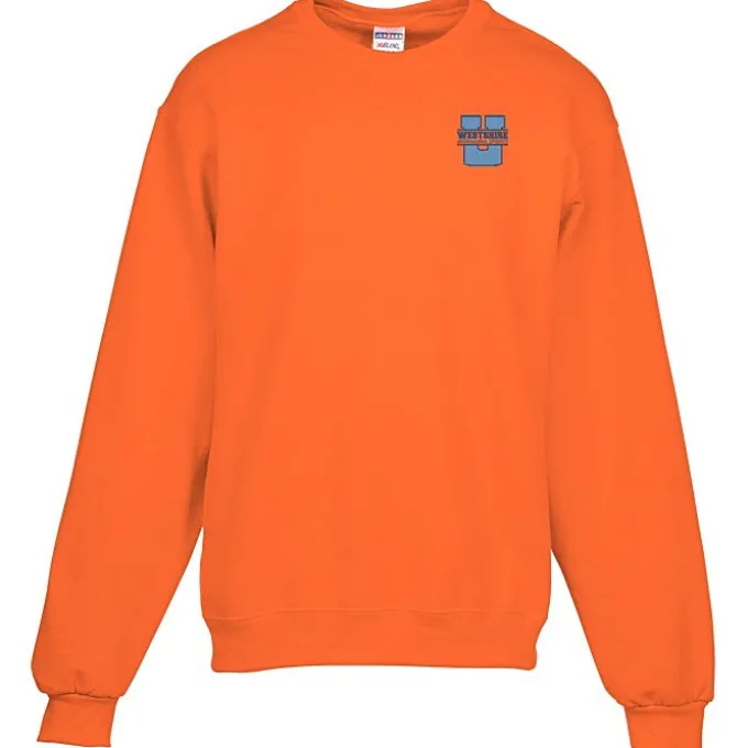 Jerzees NuBlend Crewneck Sweatshirt - Embroidered
