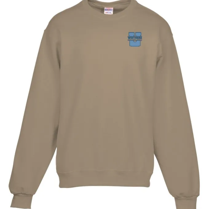Jerzees NuBlend Crewneck Sweatshirt - Embroidered