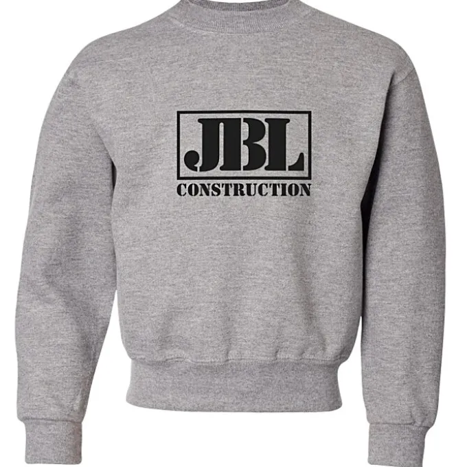 Jerzees NuBlend Crewneck Sweatshirt - Youth - Screen