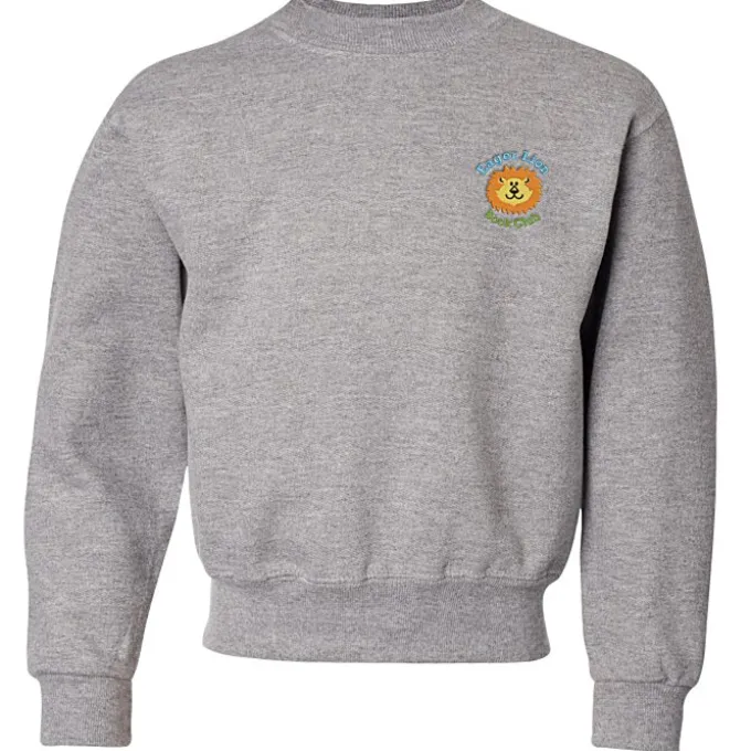 Jerzees NuBlend Crewneck Sweatshirt - Youth - Embroidered