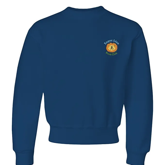 Jerzees NuBlend Crewneck Sweatshirt - Youth - Embroidered