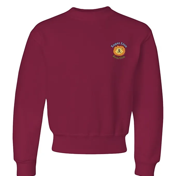 Jerzees NuBlend Crewneck Sweatshirt - Youth - Embroidered