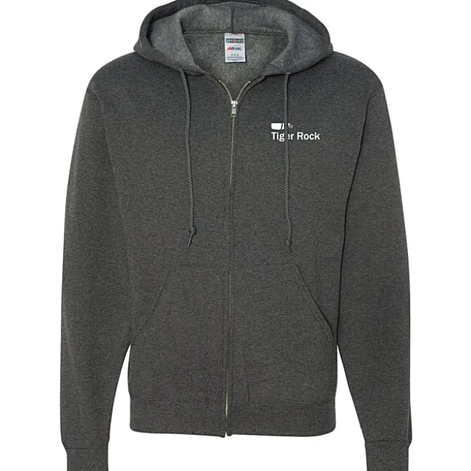 Jerzees NuBlend Full-Zip Hooded Sweatshirt - Screen