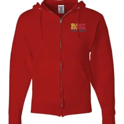 Jerzees NuBlend Full-Zip Hooded Sweatshirt - Embroidered