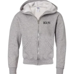 Jerzees NuBlend Full-Zip Hooded Sweatshirt - Youth - Screen