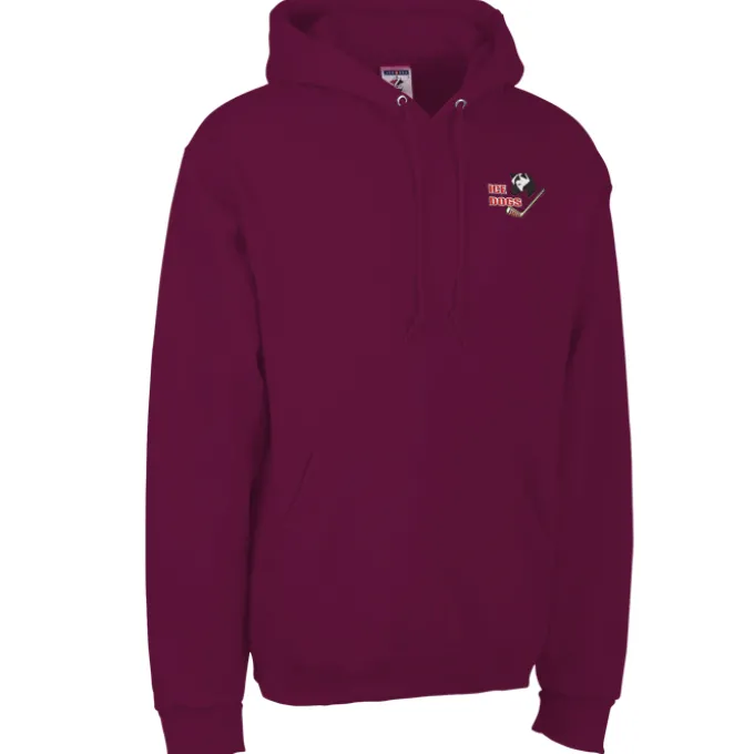 Jerzees NuBlend Hooded Sweatshirt - Embroidered