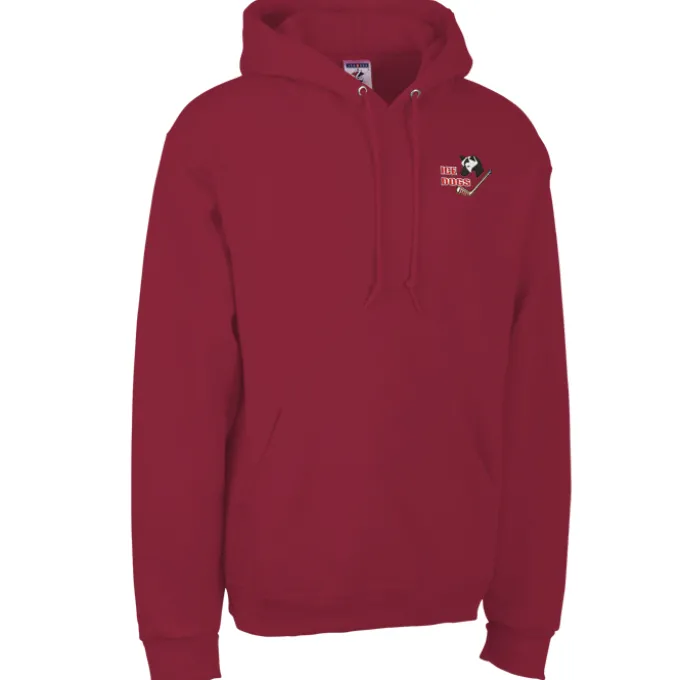 Jerzees NuBlend Hooded Sweatshirt - Embroidered