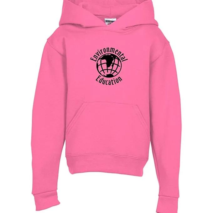Jerzees NuBlend Hooded Sweatshirt - Youth - Screen