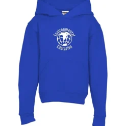 Jerzees NuBlend Hooded Sweatshirt - Youth - Screen