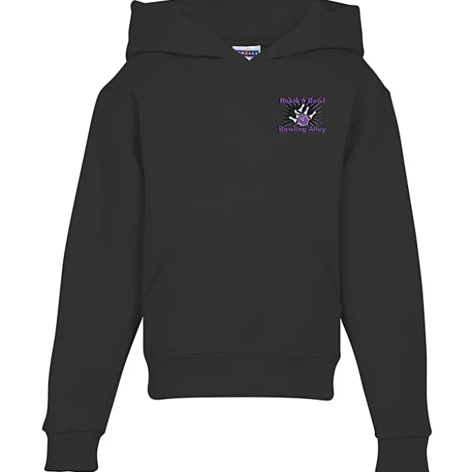 Jerzees Nublend Hooded Sweatshirt - Youth - Embroidered