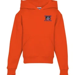 Jerzees Nublend Hooded Sweatshirt - Youth - Embroidered